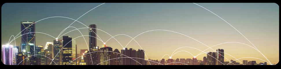 cool city with nifty squiggles